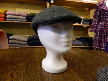 Donegal Touring Tweed Cap green Fleck -DTC202